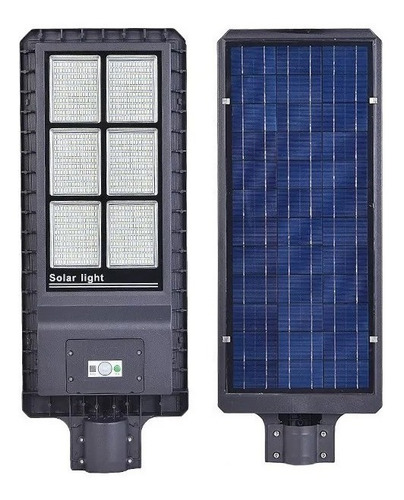 Lámpara Led Solar 180w Luminaria Suburbana Alumbrado Publico