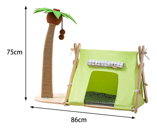Rbol Para Gatos Con Protector De Muebles De Bola, Bonita