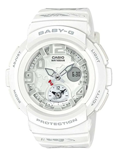 Baby-g Edición Limitada Hello Kitty Reloj Para Mujer Blanco