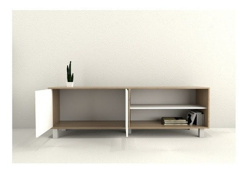 Imagen 4 de 9 de Rack Mesa Modular Tv Lcd Led Nordico Minimalista Hasta 75´´
