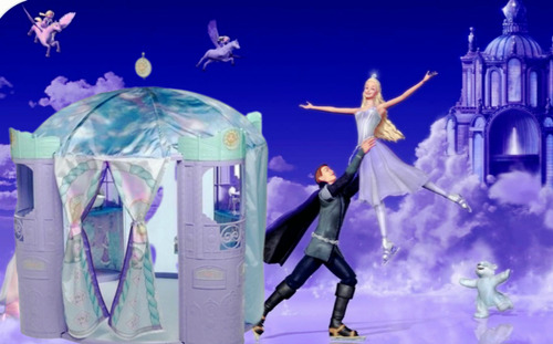 Castillo Barbie And The Magic Of Pegasus. Matell