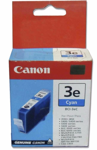 Cartucho Tinta Canon Bci-3ec 3e Cian Original P/ I550 I850