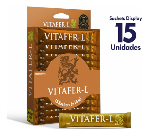 Vitafer -l Sachet 10ml X 15 Unds