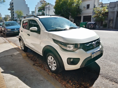 Fiat Mobi 1.0 Way Blanco 2017 Financio Permuto