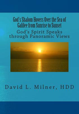 Libro God's Shalom Hovers Over The Sea Of Galilee From Su...