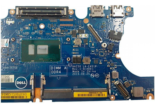 Placa Mãe Dell Latitude E7270 Intel Core I7-6600u La-c451p