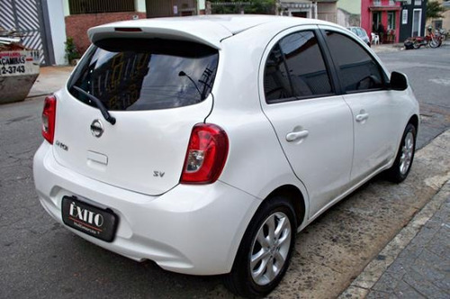 March Sv 1.0 12v Flex Manual Branco 2016