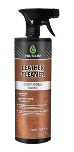 Leather Cleaner Protelim Limpador De Couro Automotivo 500ml
