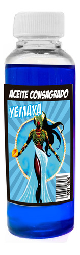 Aceite Consagrado Yemayá, Mar, Fertilidad, Amor Esotérico.