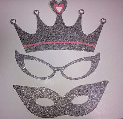 Imagen 3 de 5 de 27pcs Brillo Día De San Valentín Foto Stand Parte Prop Bigot