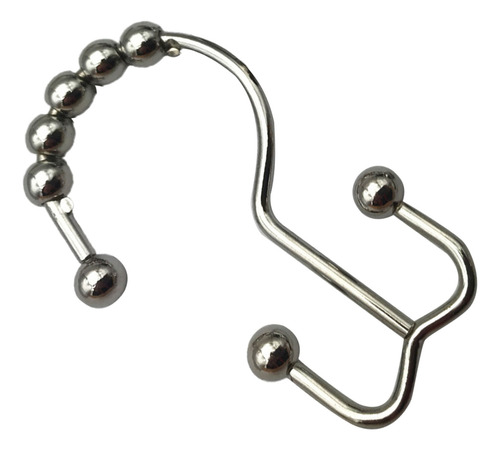 Anillos Para Cortinas De Ducha, 12 Unidades, Ganchos De Meta