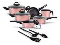 Comprar Conjunto De Panelas Antiaderente 9 Peças Teflon Várias Cores