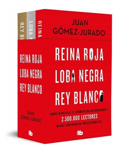 Pack (3) Libro Reina Roja + Loba Negra + Rey Blanco