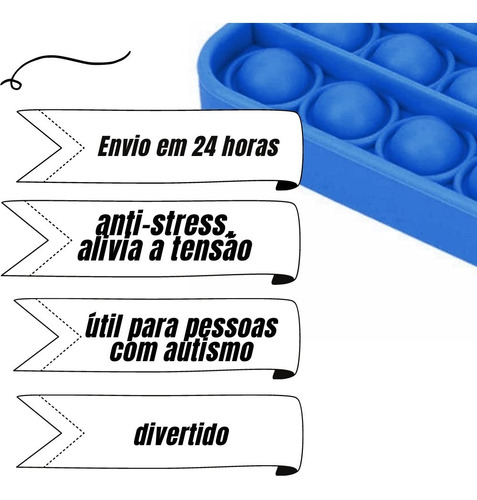 Urso Para Dar De Presente + Pop It Criativo Contra Ansiedade