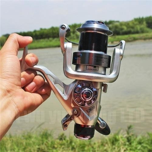 Imagen 6 de 10 de Carrete Spinning Serie 6000 Agua Dulce/salada, Doble Freno
