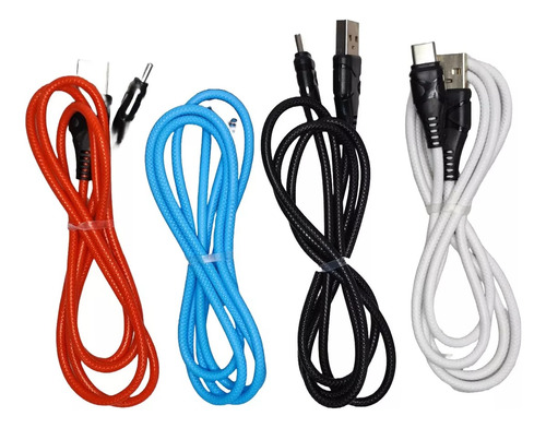 Cable Cargador Tipo C Transferencia Datos Adaptador Usb 