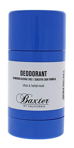 Desodorante Para Hombres, Barra Transparente Sin Aluminio