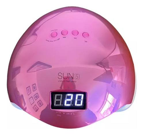 Secador De Uñas Lampara Led Uv 48w Colores