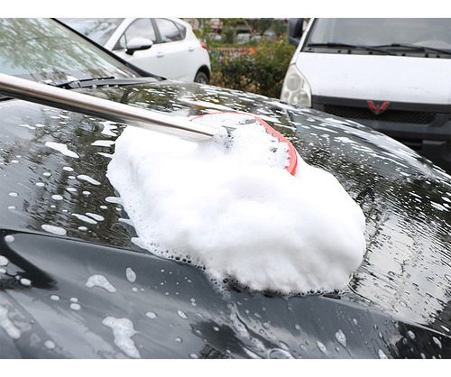 O Car Washing Mop Long Handle Telescopic Mop, Car Clean 1028