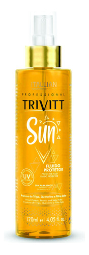 Beach Sun Trivitt Fluido Protetor C Filtro Solar Spray 120ml