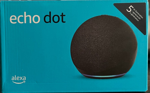 Imagen 5 de 5 de Amazon Echo Dot 5th Gen Con Asistente Virtual Alexa Charcoal