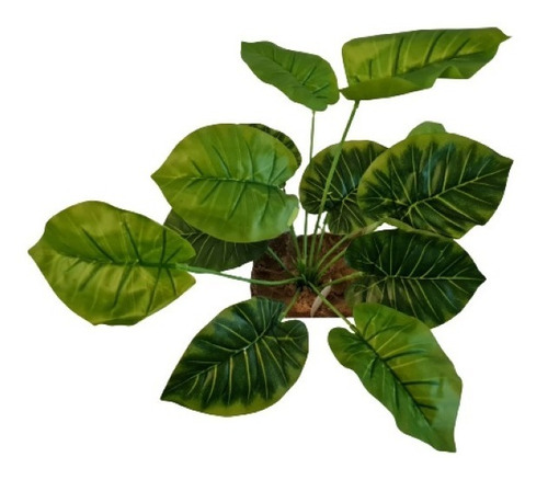 Planta Artificial 38 Cm Verde Decoracion Follaje Premium