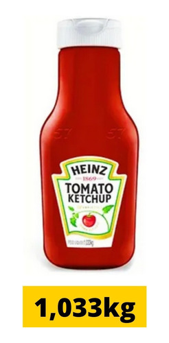 Ketchup Heinz Tradicional Original Squeeze Tamanho Grande 