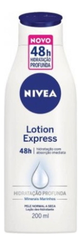 Hidratante Desodorante Nivea Lotion Express Nivea 200ml