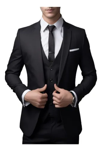 Terno Slim Masculino Executivo - Calça E Blazer Mais Vendido