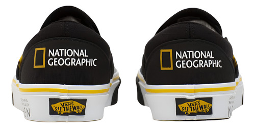 Tenis Vans Hombre National Geographic Classic Slip On Glacier Casual