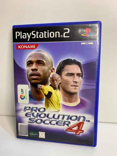 Pro Evolution Soccer 4 Ps2 En Español Original Pal Completo