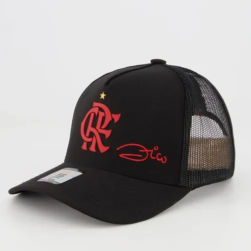 Bone Flamengo Zico Preto