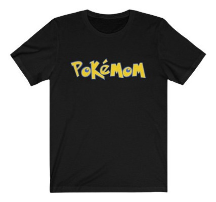 Franela Pokémon Logo  Unisex 