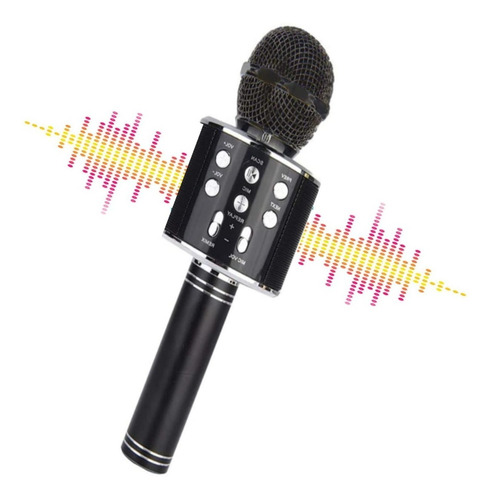 Micrófono Parlante Inalámbrico Karaoke Ws-858l