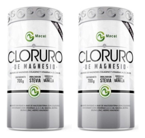 Cloruro De Magnesio Con Colágeno Y Vitamina D3
