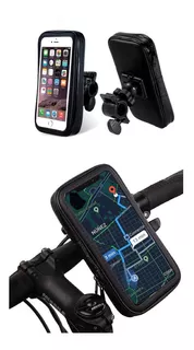 Portacelular Funda Proteccion Moto Bici Soporte Espejo Sa12