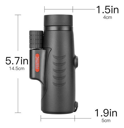 Telescopio Monocular De Alta Potencia Con Visión De De 8x Y