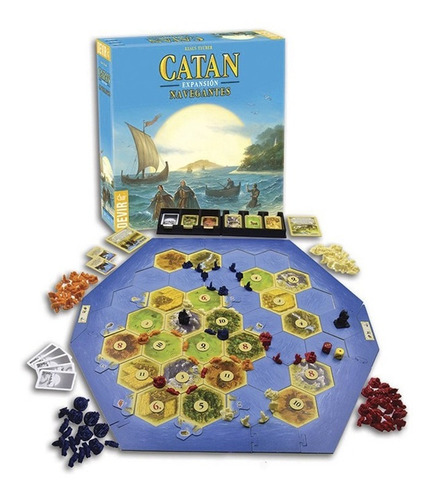 Juego De Mesa Devir Expansión Catan Navegantes En Español