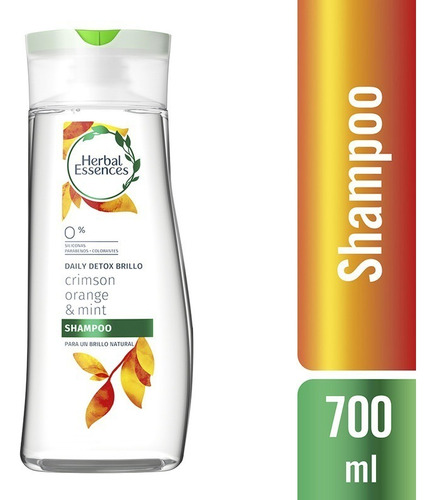 Shampoo Herbal Essences Daily Detox Brillo 700 Ml