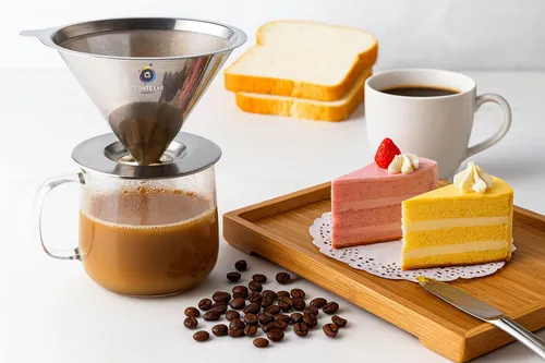 Coador Nacional De Café Modelo 103 Filtro Permanente Em Aço Inox ...