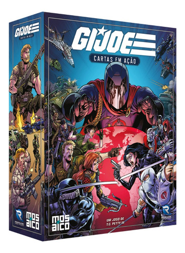 G.i. Joe: Cartas Em Ação Jogo De Tabuleiro Board Game Pt Br