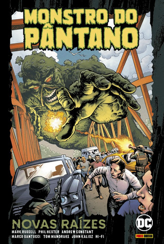 Monstro do Pântano: Novas Raízes, de Russell, Mark. Editora Panini Brasil LTDA, capa dura em português, 2022