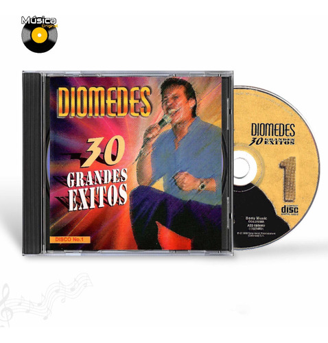 Diomedes Díaz 30 Grandes Éxitos Cd 1