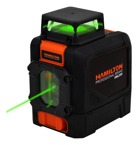 Nivel Laser Verde Medium 360° Cruz Soporte Hamilton Hnl200