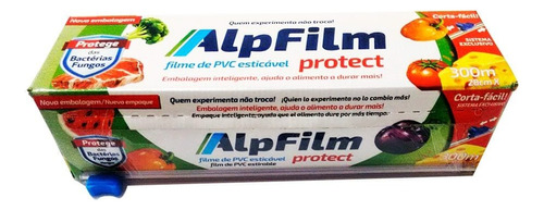 Filme PVC com Trilho Alpfilm 28cm x 300m