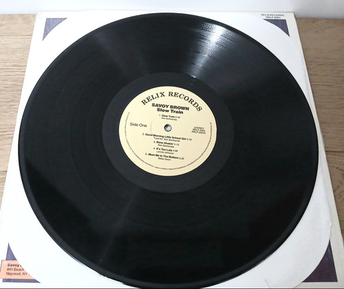 Lp Savoy Brown - Slow Train - Importado - Zerado Estandar (Usado)