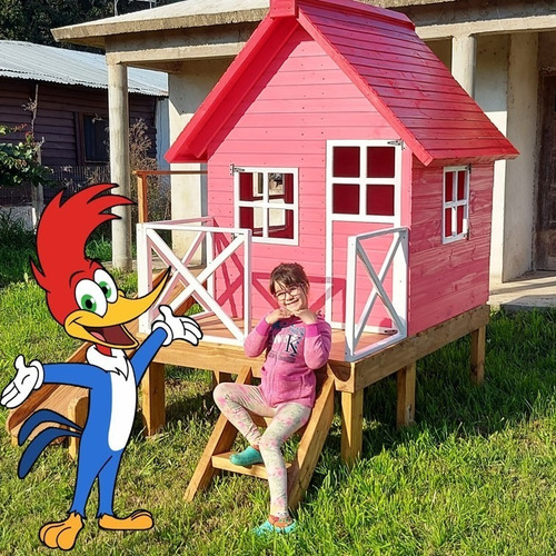 Casita De Madera Infantil Día Del Niño Navidad Reyes 27