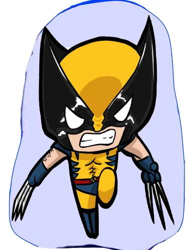 Mini Cojin Wolverine Chiquito - Cojin Decorativo