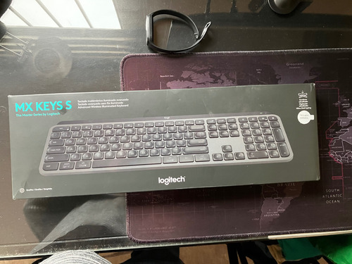 Teclado Logitech Mx Keys S Gris Oscuro Español Latinoamérica (Usado)