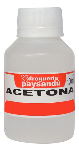 Acetona Pura - 100 Ml